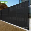 PVC Slats Private Fence لمنطقة Villa التجارية